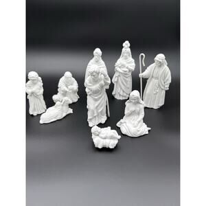 Vintage Avon Nativity Collectibles 9 Piece Lot 1981